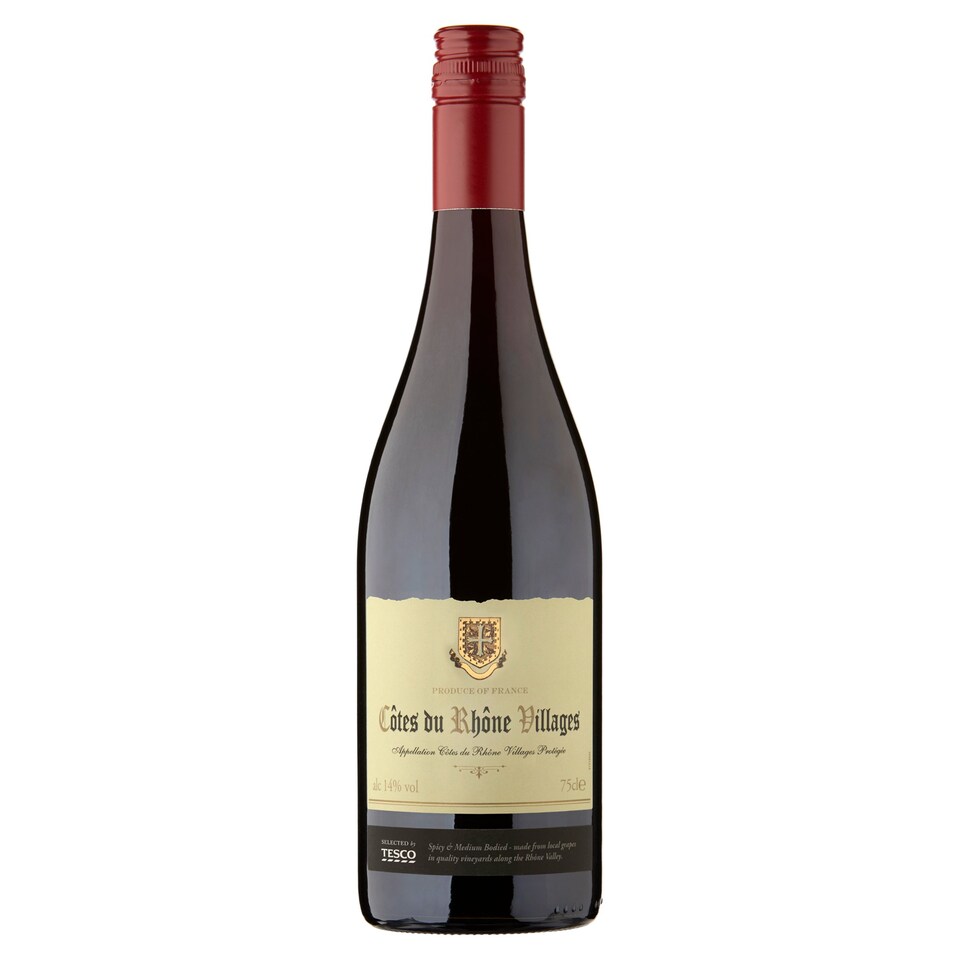 image 1 of Tesco Cotes du Rhone Villages 75cl