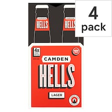 Camden Hells Lager Bottle 4 X 330Ml