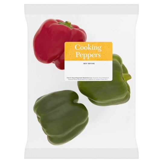 Tesco Market Value Peppers 500G Tesco Groceries