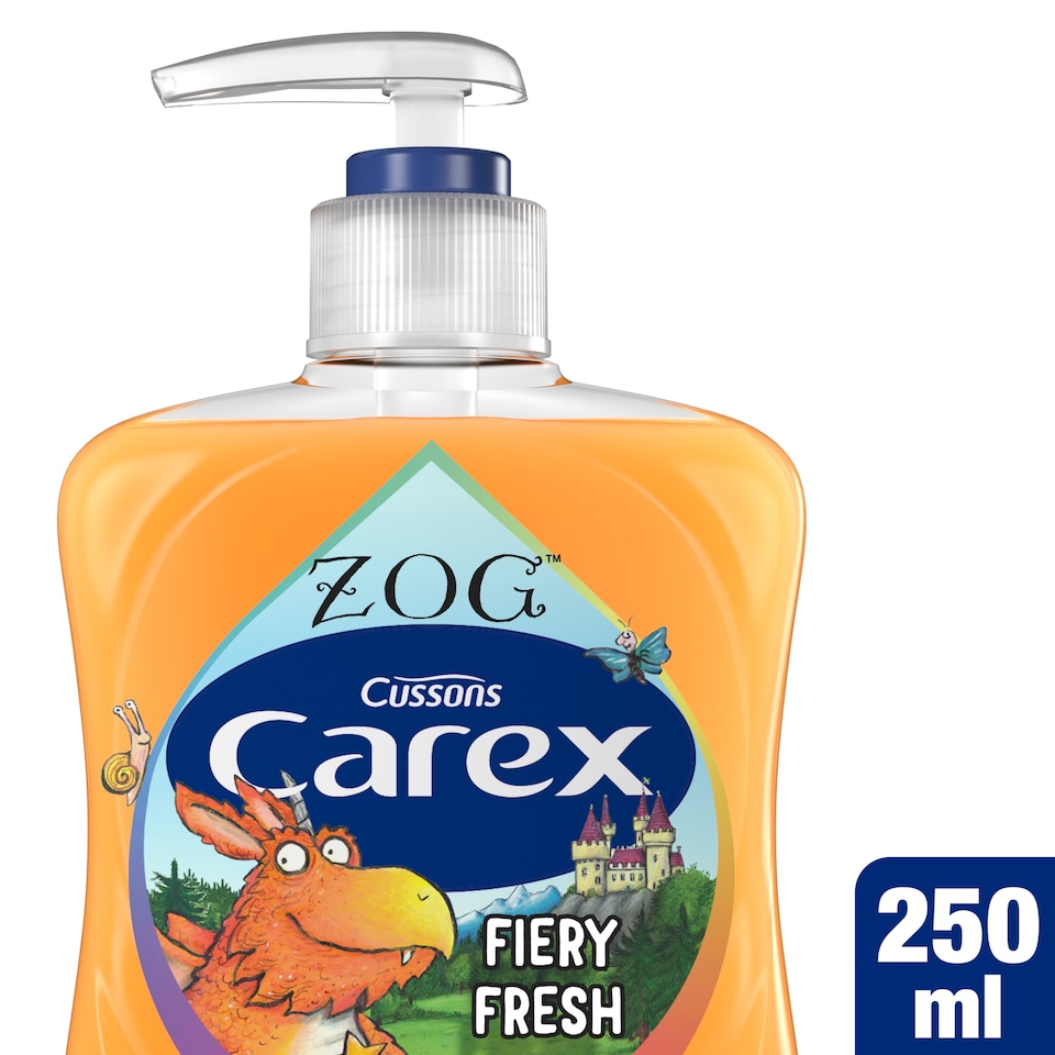 image 1 of CAREX ZOG FIERY FRESH ANTIBACTERIAL HANDWASH 250ML