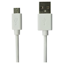Tesco 1m Micro USB Cable White