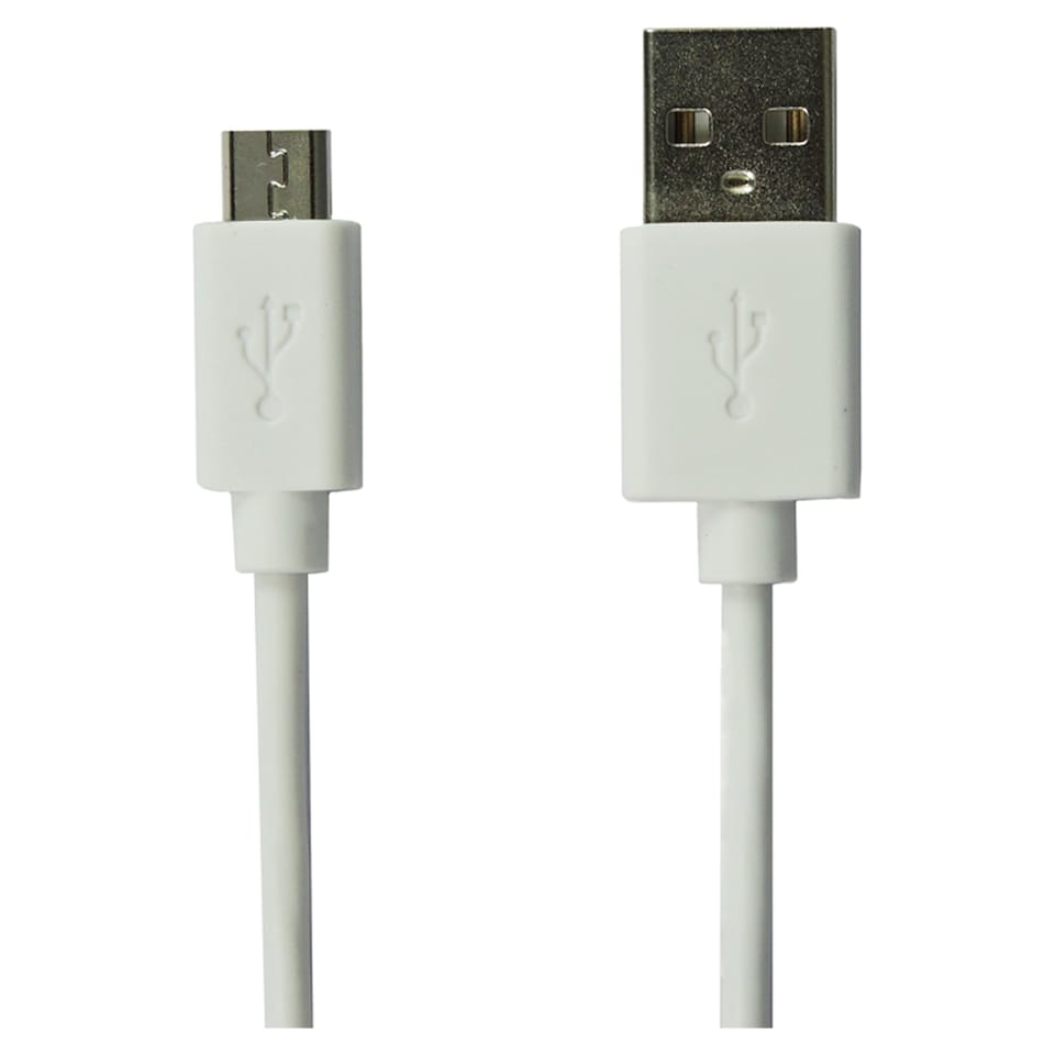 Tesco 1m Micro USB Cable White