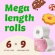 image 3 of Who Gives A Crap Extra Soft Limited Edition Toilet Tissue 12 Mega Rolls