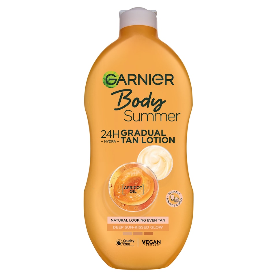 image 1 of Garnier Body Deep Gradual Tan Moisturiser 400Ml
