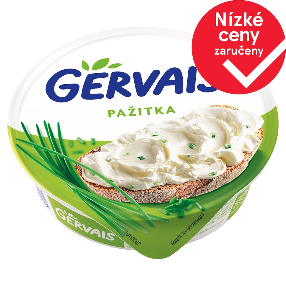 Gervais Čerstvý tvarohový sýr s pažitkou 80g