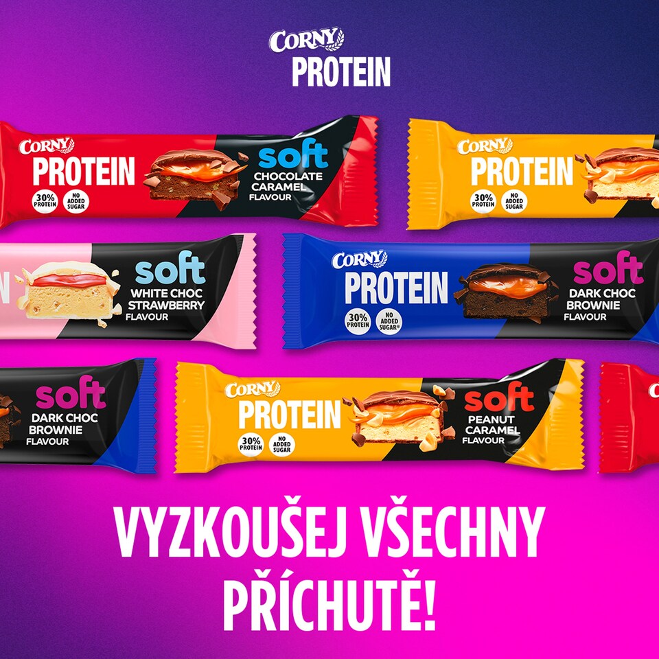 image 1 of Corny Protein Soft Chocolate Caramel Flavour 45g
