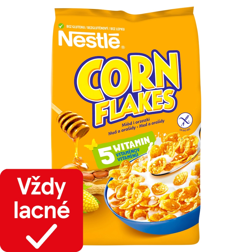 Corn Flakes Med a Arašidy 400 g