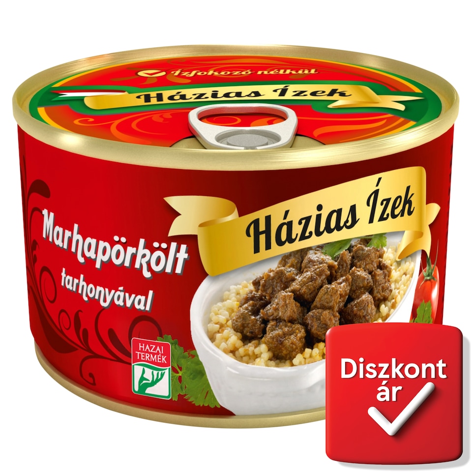 Házias Ízek marhapörkölt tarhonyával 400 g