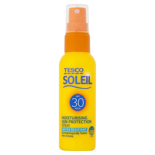 Tesco Soleil Sun Spray Spf30 Mini 60Ml Tesco Groceries