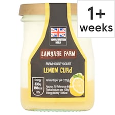 Langage Farm Farmhouse Yogurt Lemon Curd 125g