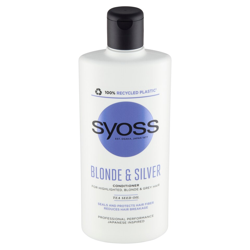Syoss balzám Blonde & Silver pro zesvětlené blond a šedé vlasy 440ml