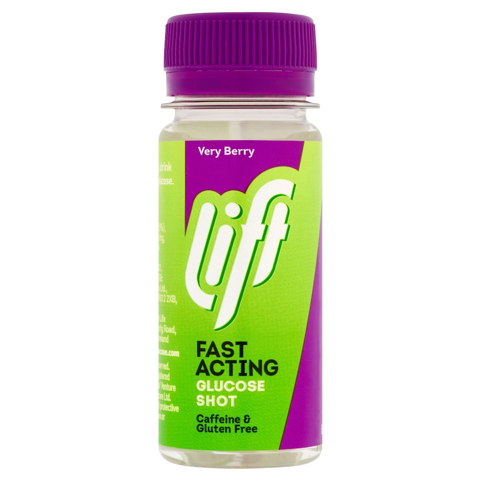 LIFT GLUCOJUICE SHOT BERRY BURST 60ML