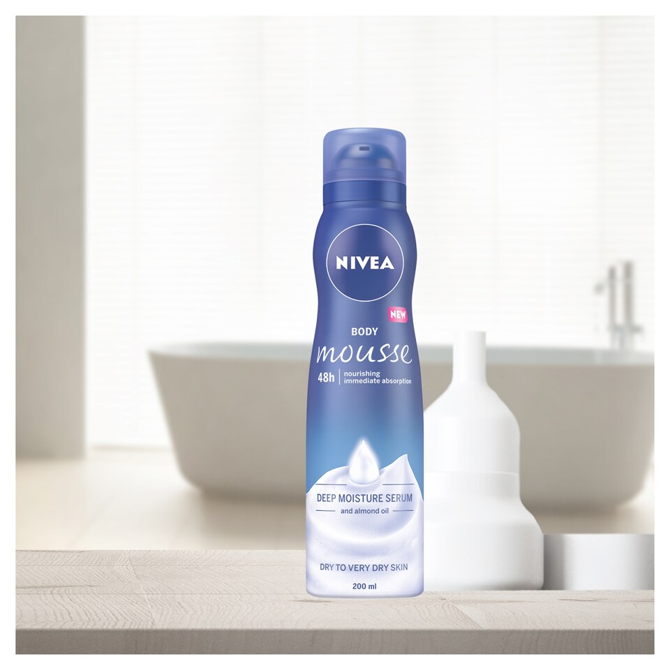 image 1 of Nivea Nourishing Body Mousse 200Ml