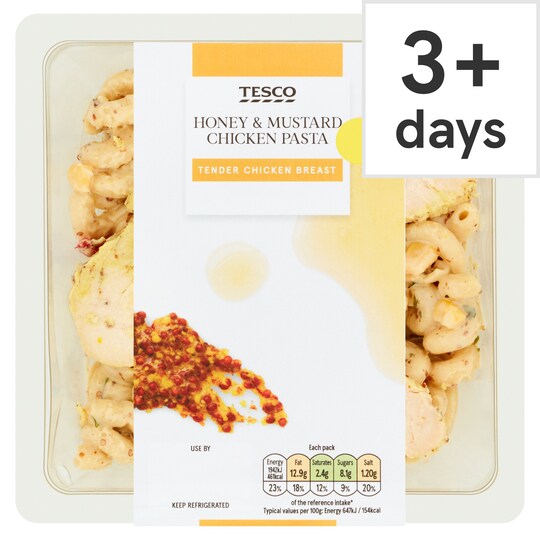 Tesco Honey & Mustard Chicken Pasta 300G Tesco Groceries