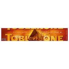 Toblerone Limited Edition Milk Chocolate with Crispy Caramel Salted Pieces 340g