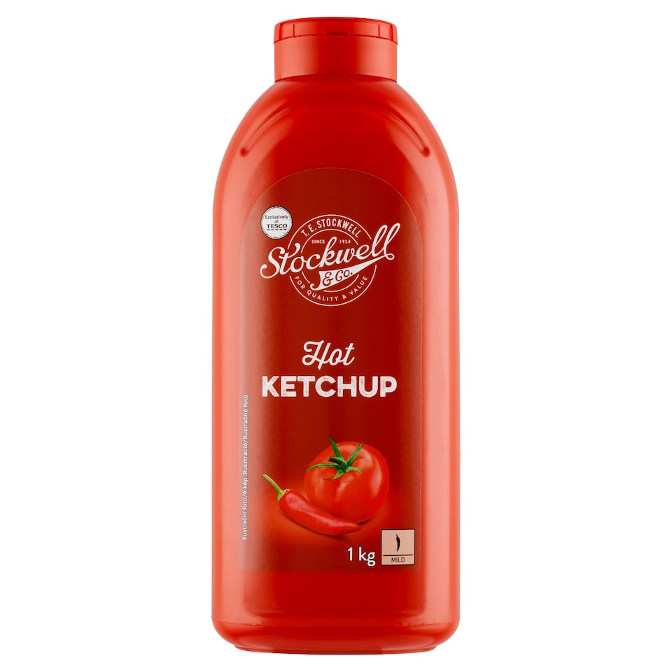 Stockwell & Co. Hot Ketchup 1kg