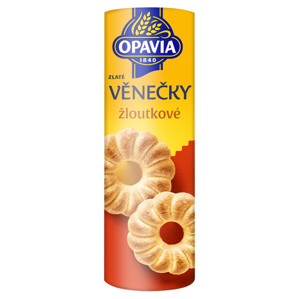 Opavia sušenky Zlaté Věnečky žloutkové 150g