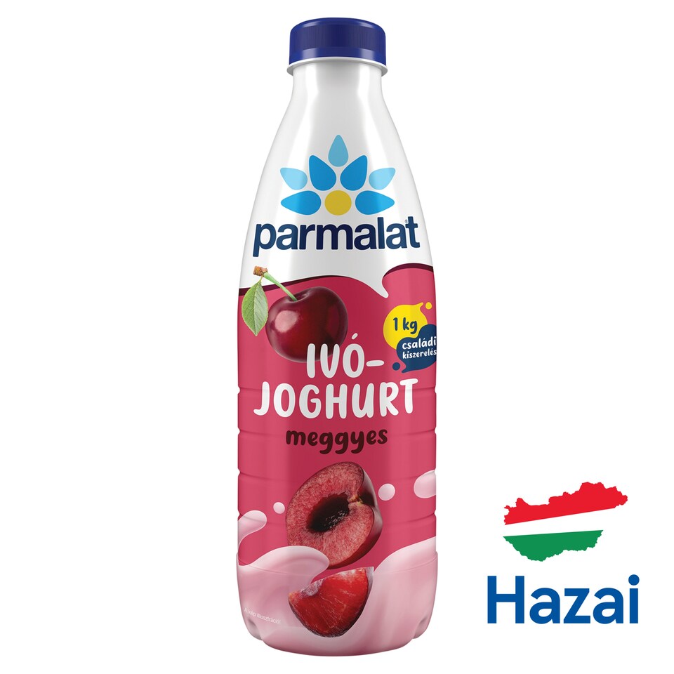 Parmalat Low-Fat Sour Cherry Yogurt Drink 1 kg