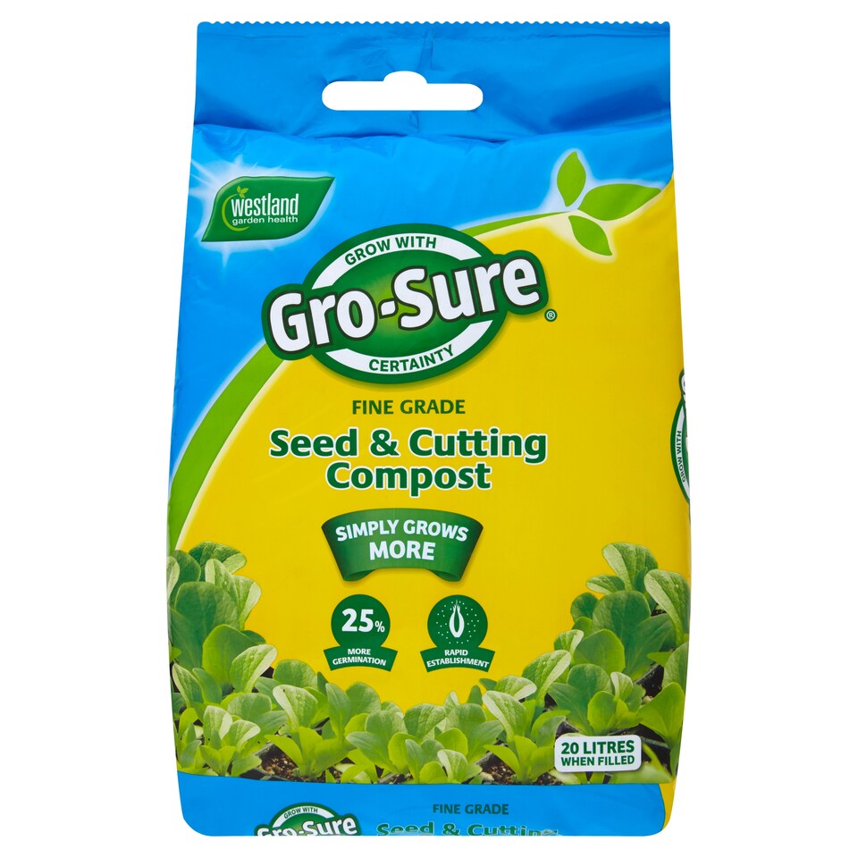 Gro sure seed cutting compost 20l