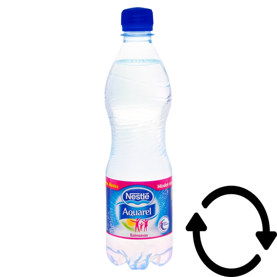 Nestlé Aquarel Cédrus szénsavas természetes ásványvíz 0,5 l