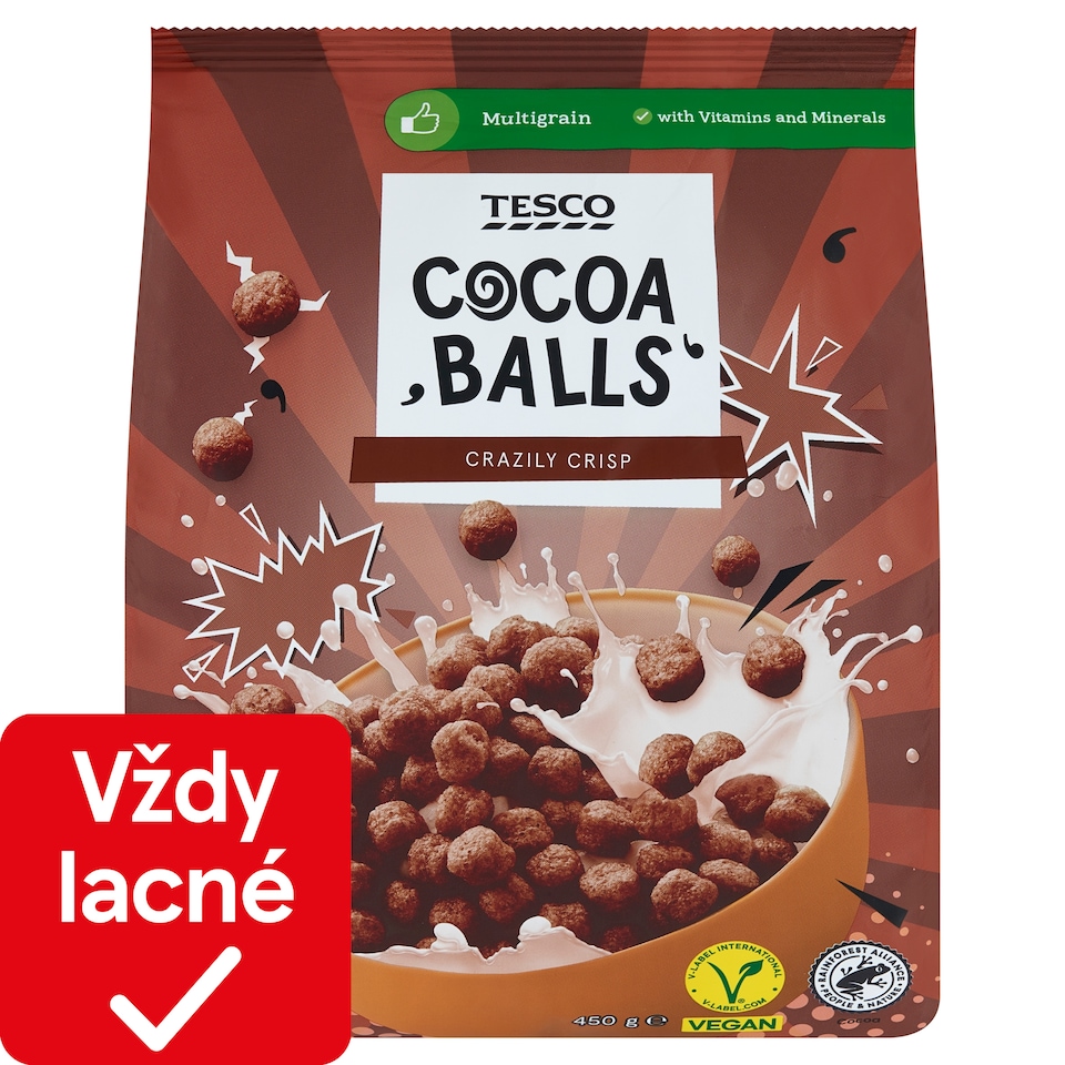 Tesco Cereal Balls 450 g