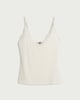 image 4 of F&F Lace Trim Strappy Vest in Cream