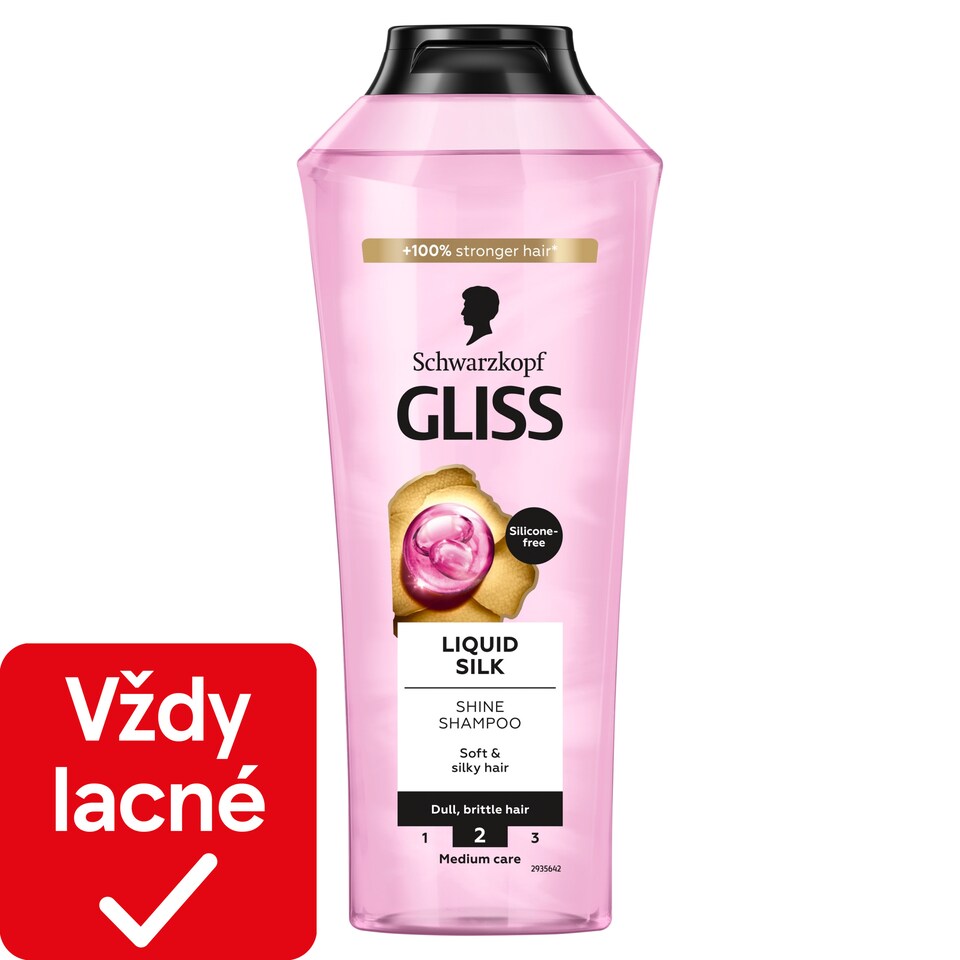 obrázok 1 z Gliss Liquid Silk šampón 400 ml