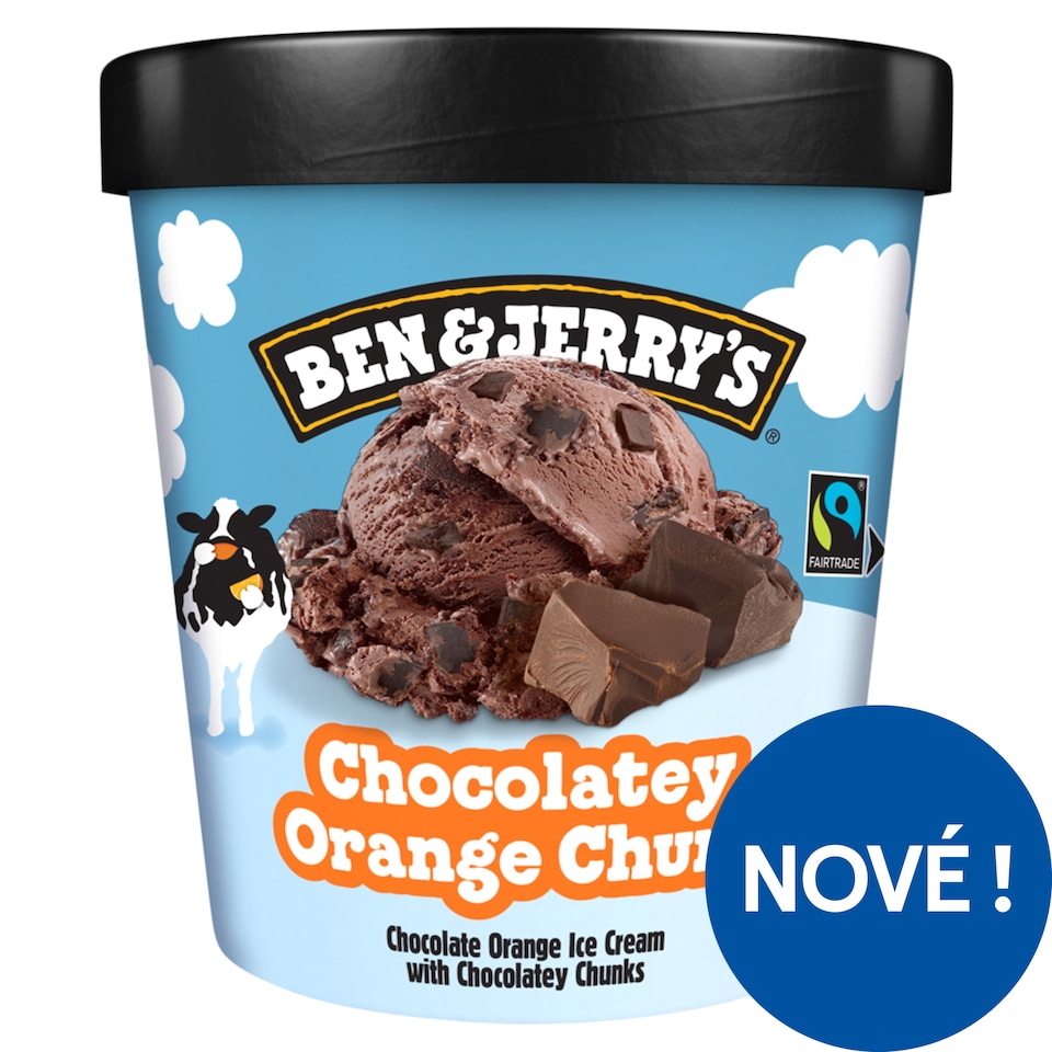 Ben & Jerry's Chocolatey Orange Chunk 465ml