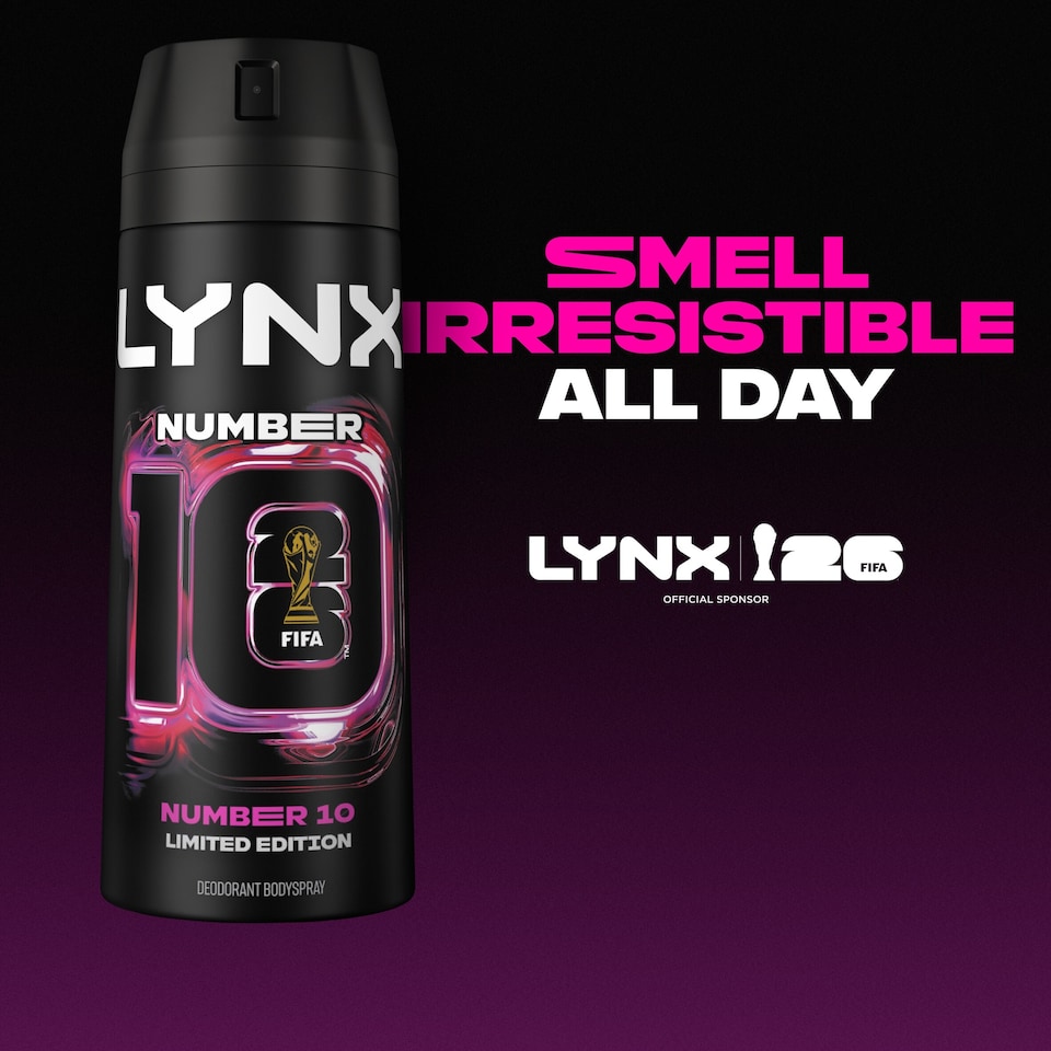 image 1 of Lynx Men Number 10 48h Deodorant Bodyspray Aerosol 150ml