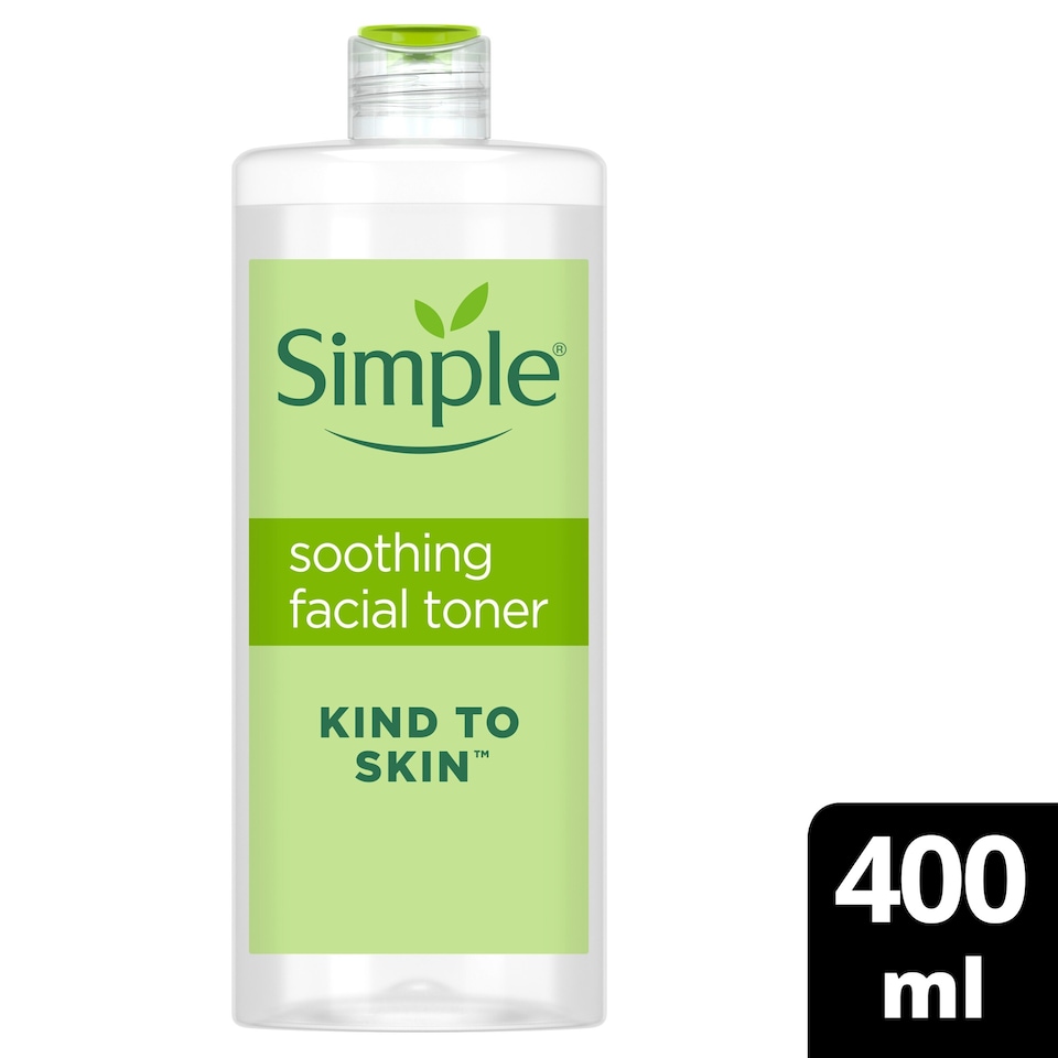 image 1 of Simple Kind to Skin Soothing Toner 400ml