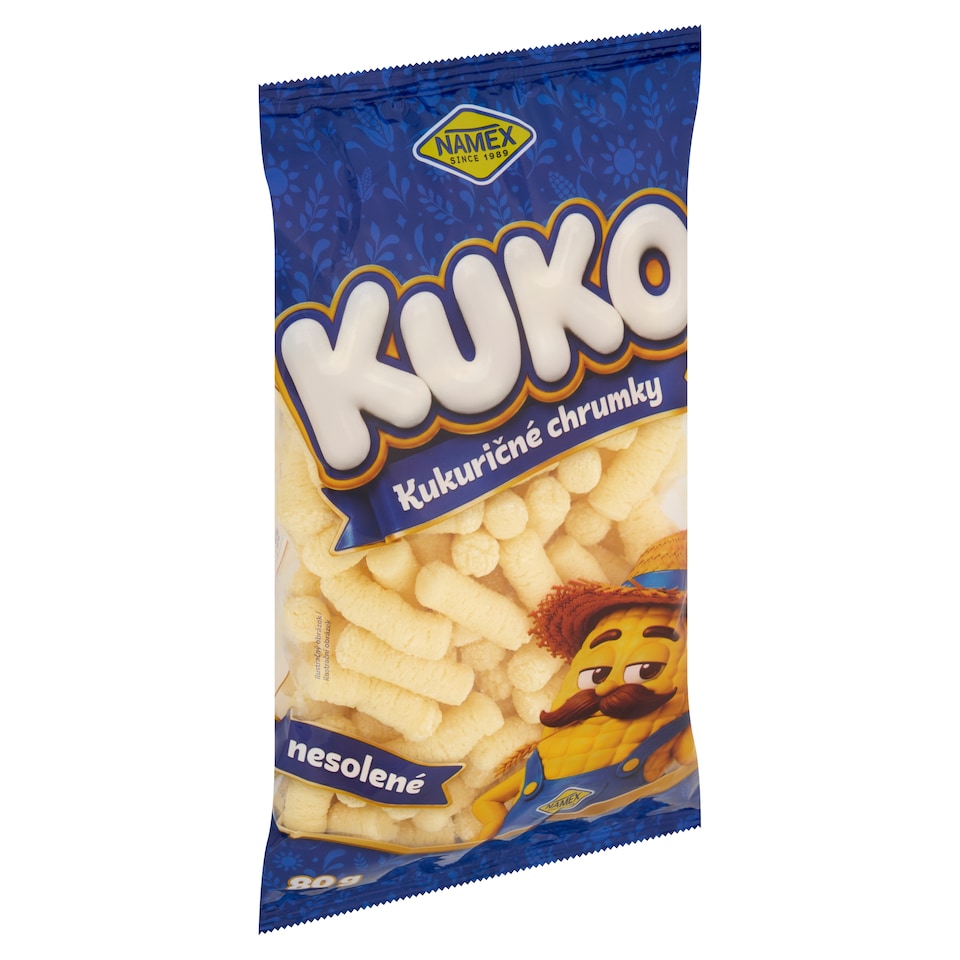 obrázok 1 z KUKO kukuričné chrumky nesolené 80 g