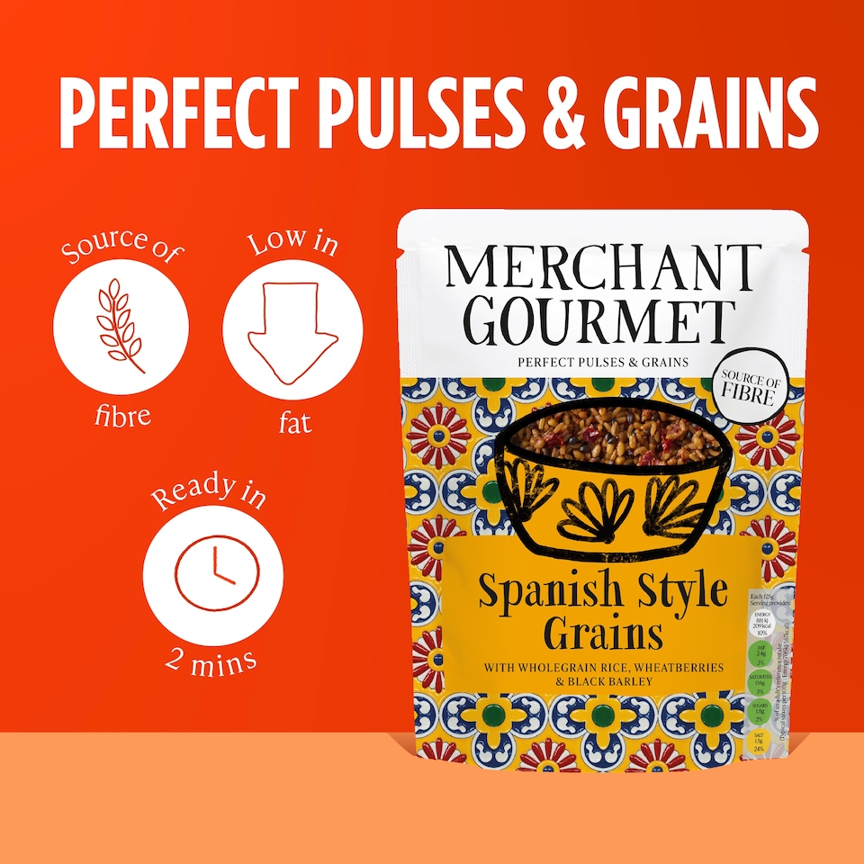 image 1 of Merchant Gourmet Spanish-Style Grains/Rice 250G
