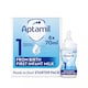 image 1 of Aptamil 1 First Infant Baby Milk Formula Liquid Starter Pack Ready to Feed from Birth 6x70ml