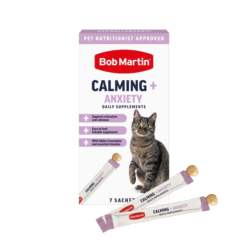 image 1 of  Bob Martin Calming + anxiety Daily supplements 7 sachets 105G