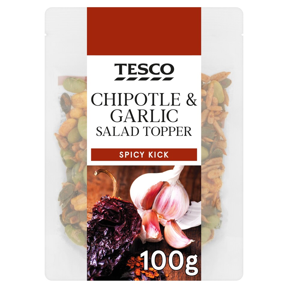 Tesco Chipotle And Garlic Salad Topper 100G