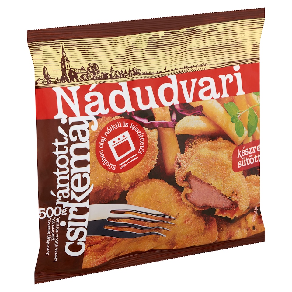 Nádudvari gyorsfagyasztott rántott csirkemáj 500 g  1. kép