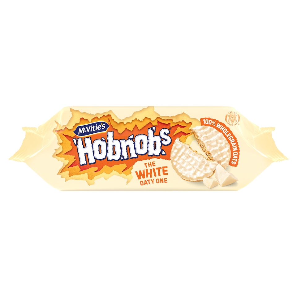 image 1 of McVitie's Hobnobs the white Oaty one 232g
