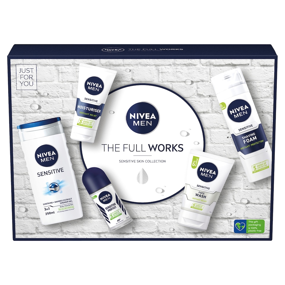 image 1 of Nivea Men The Full Works Gift Set