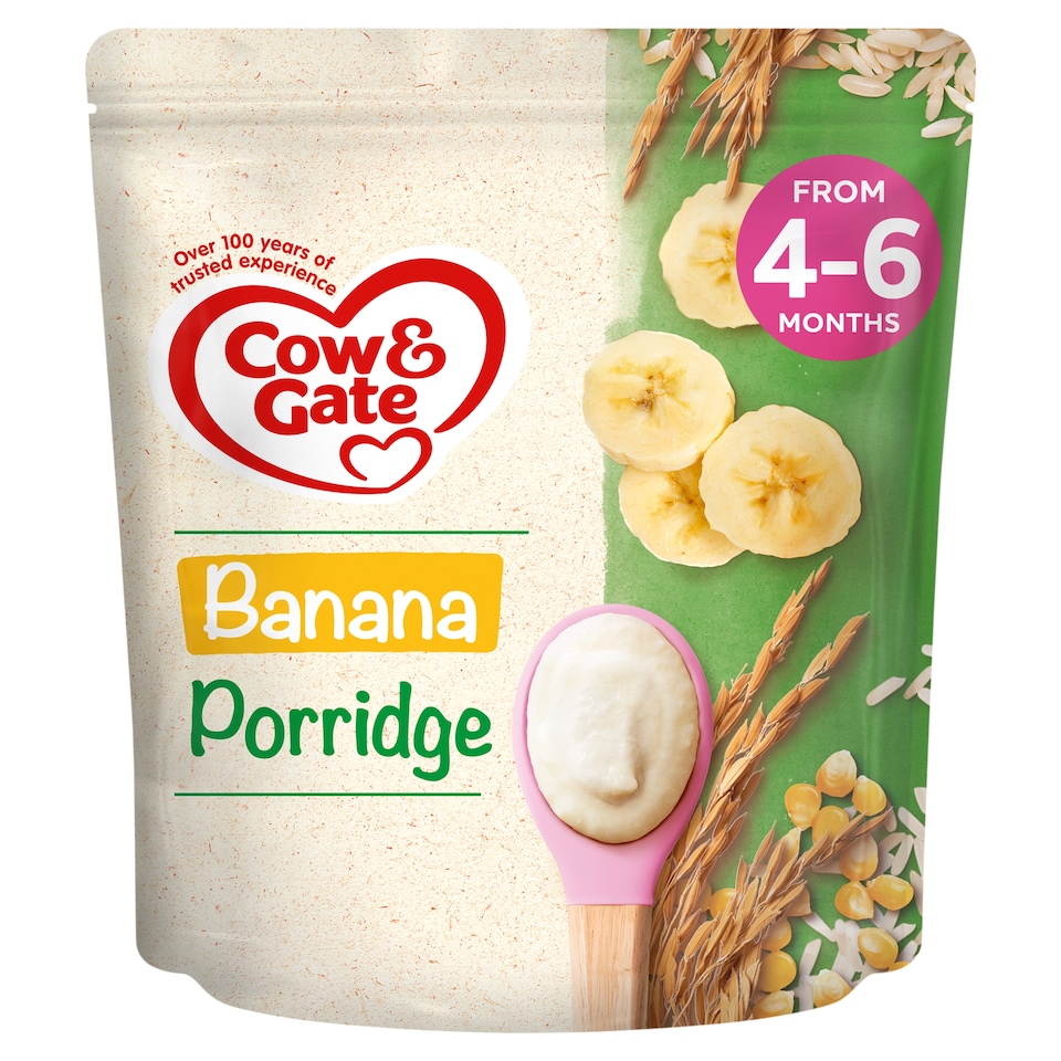 image 1 of Cow And Gate Banana Porridge 125G