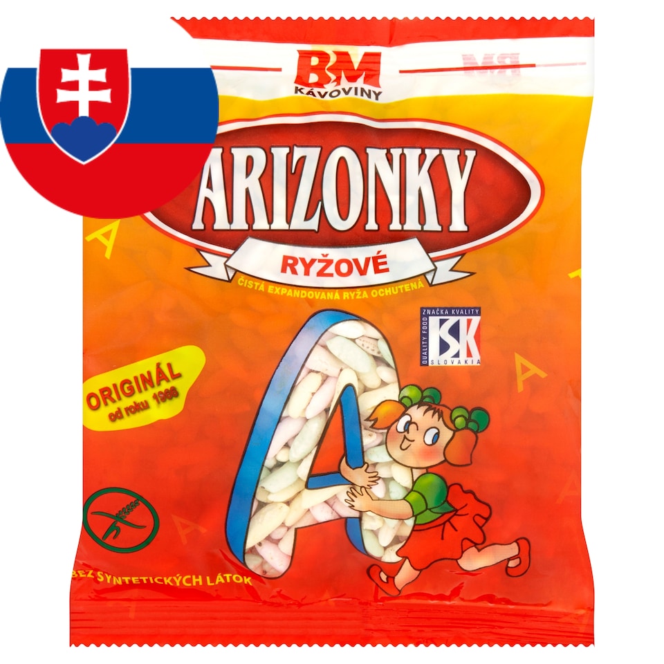 BM Kávoviny Arizonky ryžové 60 g