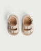 image 2 of F&F Baby Double Buckle Sandals in Stone