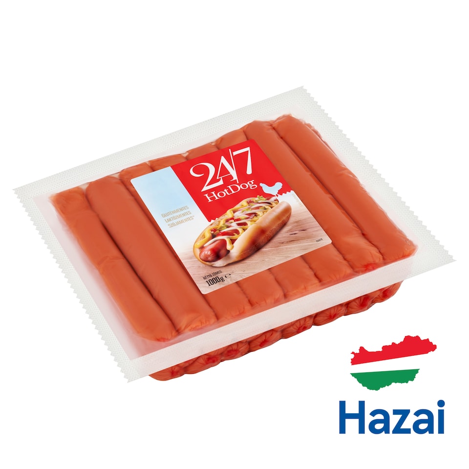 24/7 Hot Dog 1000 g