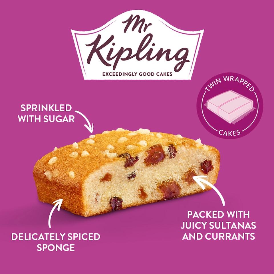 image 1 of Mr Kipling Country Cake Slices 6 pack