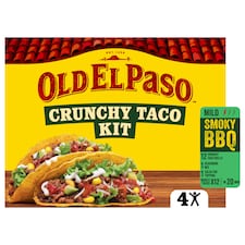 Old El Paso Smoky BBQ Crunchy Taco Kit 292g