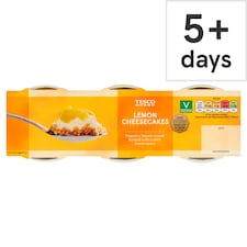 Tesco Lemon Cheesecakes 3 x 100g