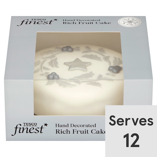 Tesco Finest Rich Fruit Cake 907G Tesco Groceries
