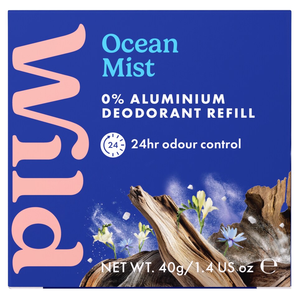 image 1 of Wild Natural Deodorant Refill Ocean Mist 40g