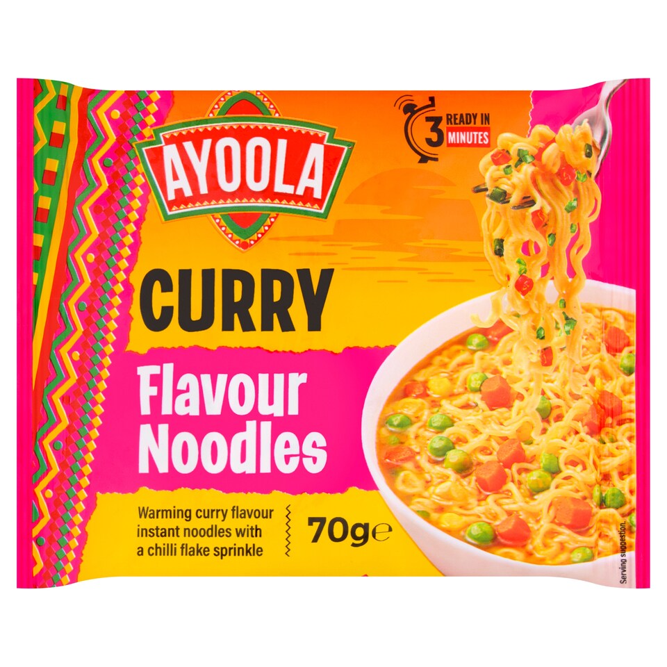 Ayoola Curry Flavour Instant Noodles 70g