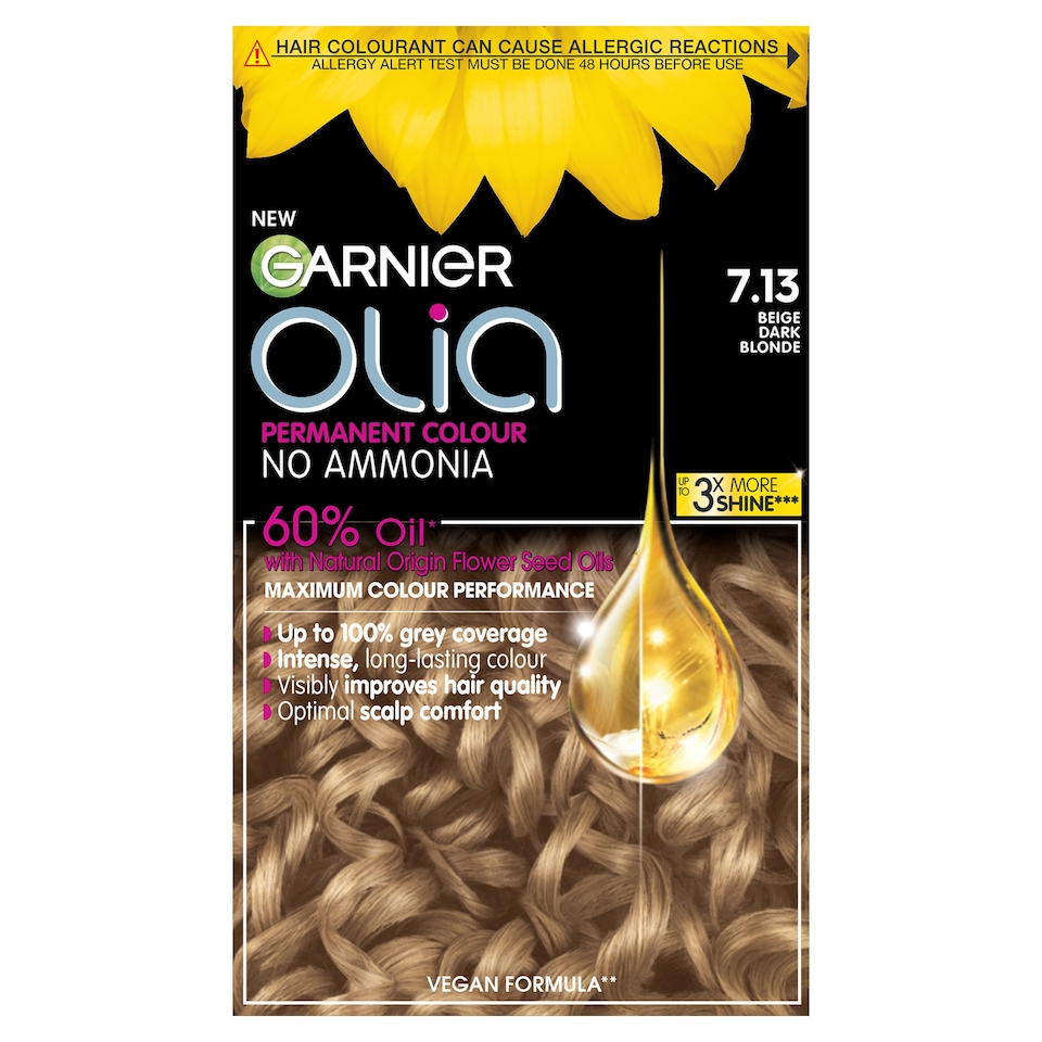 image 1 of Garnier Olia 713 Dark Beige Blonde Prmt Hair Dye