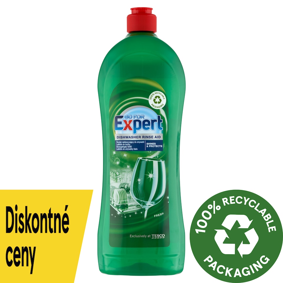Go for Expert Fresh leštidlo do umývačky riadu 800 ml